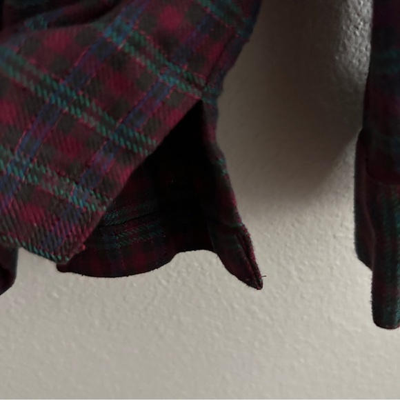 Madewell Plaid Shirt Size Medium - Picture 8 of 9